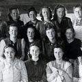 Savukosken nuoria naisia 1950