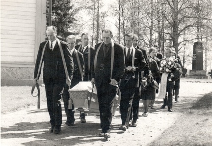 Matti Pellonpään (1883–1967) hautajaiset