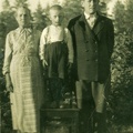 Hilda, Matti ja Aleksi Perälä