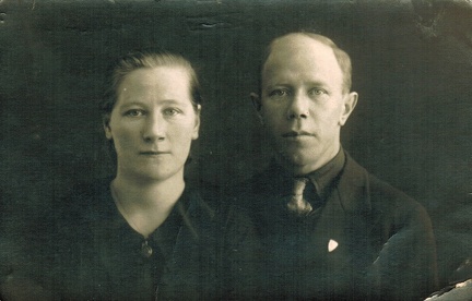 Katri Aliina Honkanen e. Kiiskinen (1909–1991) ja Matti Honkanen (1904–1966)