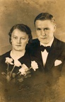 Alli Lähdesmäki e. Uusitalo (1923–2013) ja Sulo Nikolai Lähdesmäki (1918–1997)